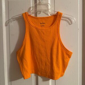 Wild Fable Orange Cropped Tank